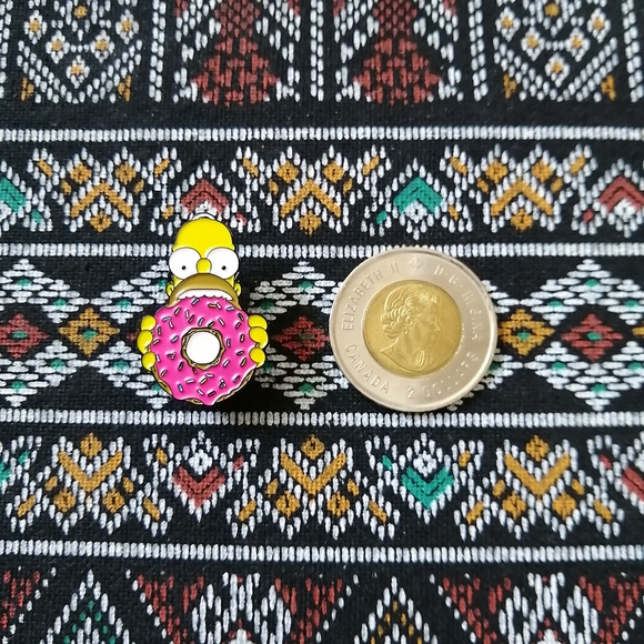 📍2/20$ Homer Simpson Enamel Pin NWOT - Picture 2 of 4